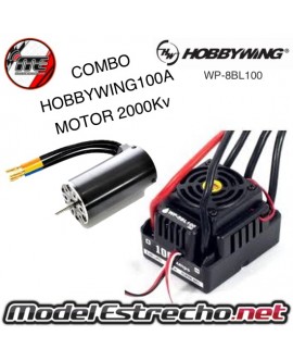 HOBBYWING EZRUN COMBO XR8 SCT - 4268SD 2200 Kv ESC 140A