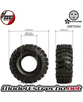 RUEDAS GMADE 1.9 MT 1904 CON ESPUMAS