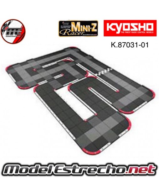 KIT DE EXTENSIONES CIRCUITO MINI-Z GRAND PRIX KYOSHO 30 URETANO ( 60 Pcs )

Ref: K.87031-01