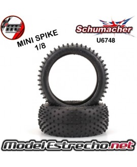 RUEDAS MINI SPIKE 1/8  SCHUMACHER - AMARILLA DESPEGADAS

Ref: U6748