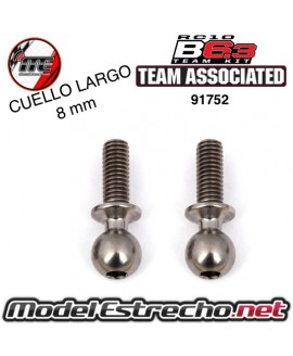 HD TITANIUM BALLSTUD, 8MM

Ref: AS91752