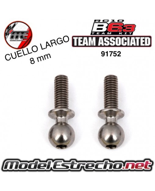 HD TITANIUM BALLSTUD, 8MM

Ref: AS91752