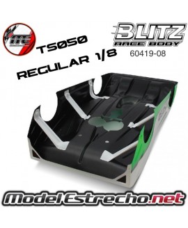 CARROCERIA BLITZ TS050 REGULAR 1/8 PISTA

Ref: 60419-08