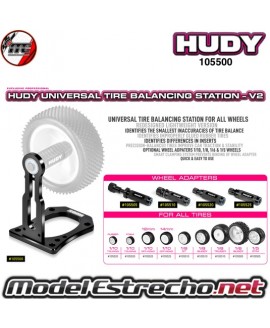 BASE EQUILIBRADOR DE RUEDAS UNIVERSAL HUDY

Ref: 105500