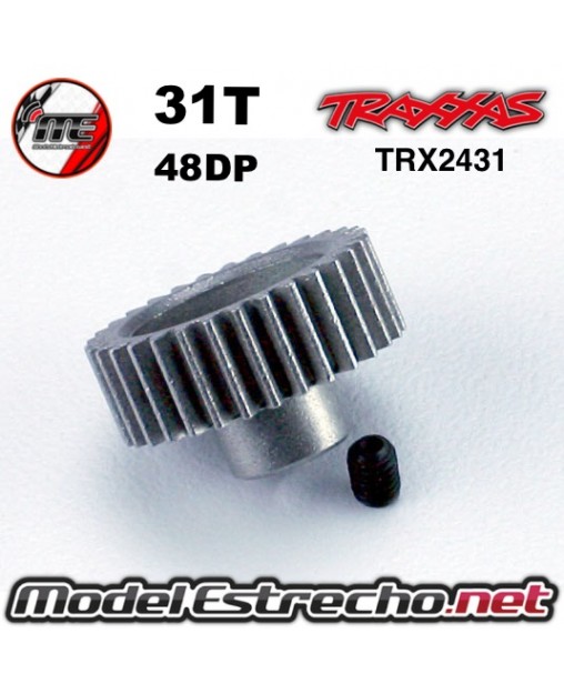 PIÑON 31T 48DP TRAXXAS 

Ref: TRX2431