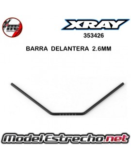 XRAY BARRA ESTAVILIZADORA TRASERA  2.6mm Ref: 353426