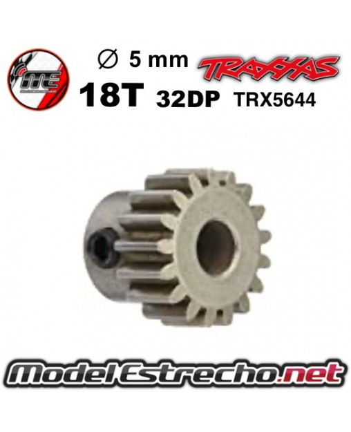 PIÑON 18T 32DP TRAXXAS

Ref: TRX5644