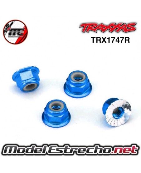 TUERCAS AZULES 4mm TRAXXAS 

Ref: TRX1747R