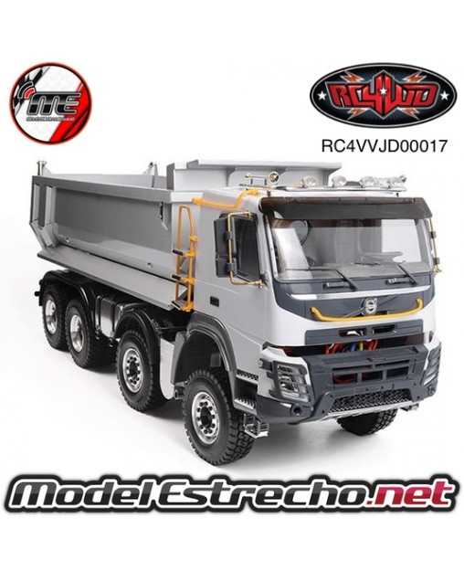 CAMION 1/14 8x8 ARMAGEDDON HYDRAULIC DUMP TRUCK (FMX) RC4WD