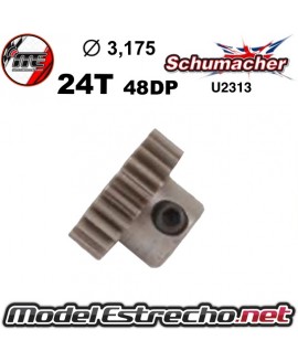 PIÑON DE ACERO  24T - 48DP MARCA SCHUMACHER

Ref: U2313