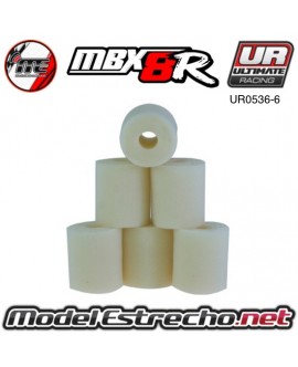 ESPUMAS FILTRO ULTIMATE SIN ACEITAR MUGEN MBX8R 6U.

Ref: UR0536-6