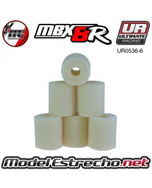 ESPUMAS FILTRO ULTIMATE SIN ACEITAR MUGEN MBX8R 6U.

Ref: UR0536-6