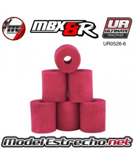 ESPUMAS FILTRO ULTIMATE ACEITADAS MUGEN MBX8R 6U.

Ref: UR0526-6