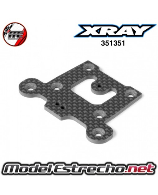 XRAY BANDEJA DELANTERA CARBONO XB8´16