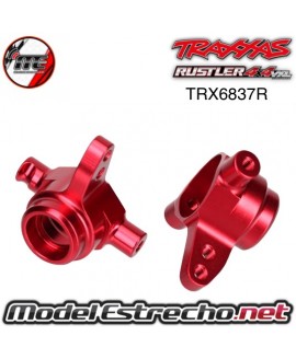 TRAXXAS MANGUETA DELANTERA DERECHA Y IZQUIERDA ALUMINIO ROJO 

Ref: TRX6837R