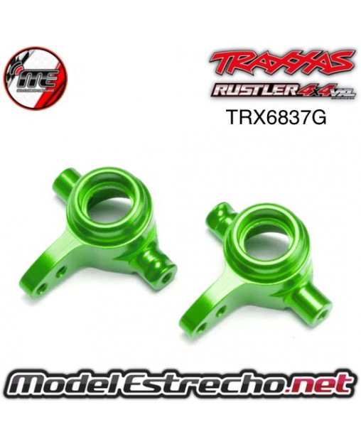 TRAXXAS MANGUETA DELANTERA DERECHA Y IZQUIERDA ALUMINIO VERDE

Ref: TRX6837G