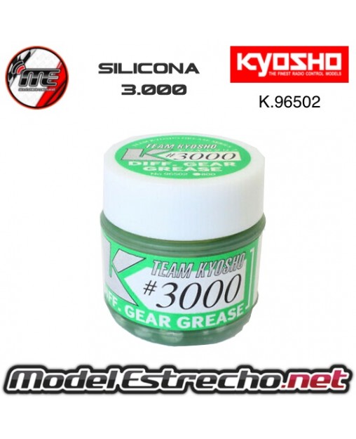 GRASA SILICONA KYOSHO 3000 CPS (15Gr)

Ref: K.96502