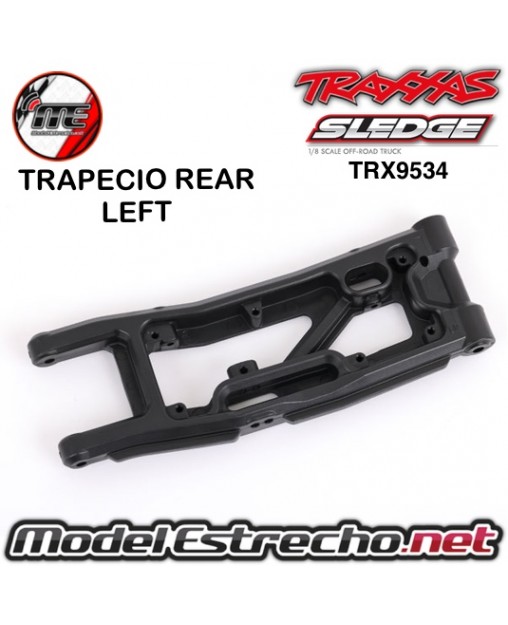 TRAPECIO TRASERO IZQUIERDO TRAXXAS SLEDGE

Ref: TRX9534