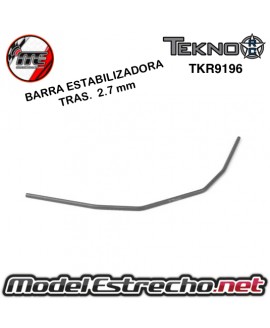 BARRA ESTABILIZADORA TRASERA 2.7mm TEKNO EB48

Ref: TKR9196