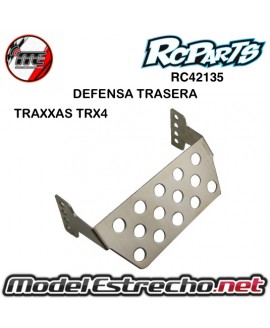 DEFENSA TRASERA ACERO INOX TRAXXAS TRX4

Ref: RC42135