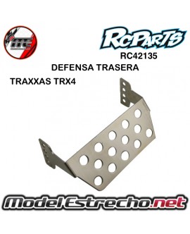 DEFENSA TRASERA ACERO INOX TRAXXAS TRX4

Ref: RC42135