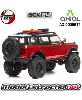 AXIAL SCX24 FORD BRONCO 2021 1/24 4WD RTR ROJO

Ref: AXI00006T1