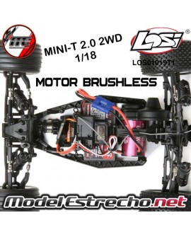 copy of 1/18 MINI-T 2.0 2WD STADIUM T BLUE BRUSHED RTR