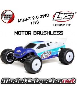 LOSI MINI-T 2.0 2WD 1/18 STADIUM TRUCK BRUSHLESS RTR AZUL

Ref: LOS01019T2