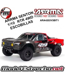 ARRMA SENTON 1/10 SHORT COURSE 3S BRUSHED 4WD RTR

Ref:ARA4203V3BIT1