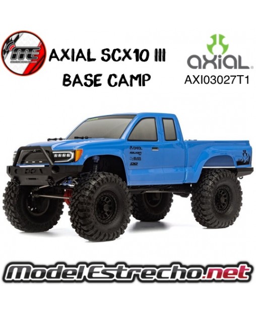 AXIAL SCX10 III BASE CAMP 1/10 4WD RTR AZUL

Ref: AXI03027T1