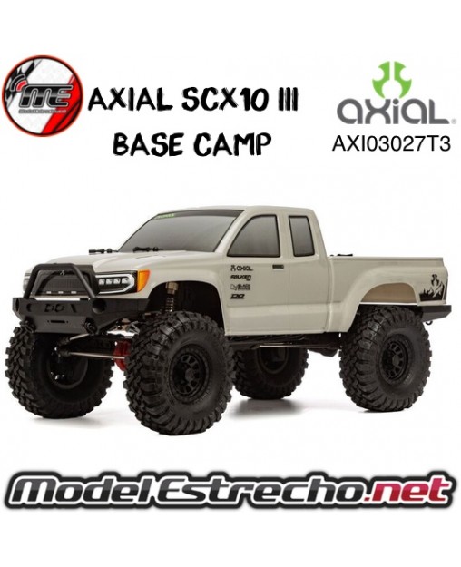 AXIAL SCX10 III BASE CAMP 1/10 4WD RTR GRIS

Ref: AXI03027T3