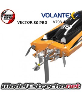 LANCHA VOLANTEX RACENT ANGRY SHARK 81cm  BRUSHLESS  2,4Ghz RTR