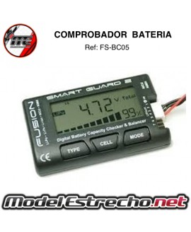 COMPROBADOR BATERIA FUSION SMART GUAR 2 A 7 CELDAS

Ref: FS-BC05