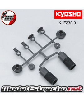 PIEZAS PLASTICO DE AMORTIGUADOR KYOSHO INFERNO NEO 

Ref: K.IF232