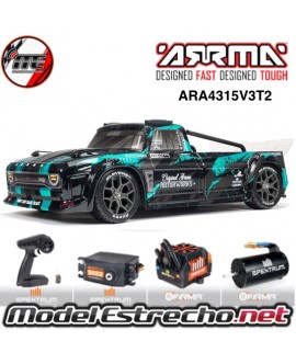ARRMA INFRACTION 1/8 BRUSHLESS 3S ALL-ROAD TRUCK  4WD RTR

Ref: ARA4315V3T2