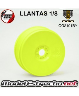 LLANTAS OGO 1/8 AMARILLA (1U.)

Ref: OG2101BY