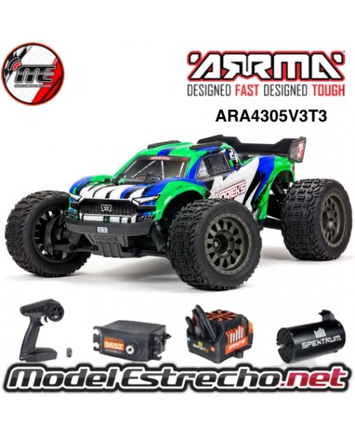 copy of ARRMA VORTEKS 4X4 3S BLX 1/10 STADIUM TRUCK RTR LILAS