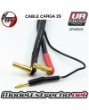 CABLE DE CARGA XT60 A 2S DE 30CM CON BANANA 4mm/5mm

Ref: UR46503-XT
Ref: UR46503