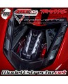 TRAXXAS CORVETTE CHEVROLET STINGRAY 1/10 SCALE AWD SUPERCAR 4-TEC 3.0 ROJO TRX93054-4RED