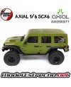AXIAL CRAWLER SCX6 JEEP JLU WRANGLE 4WD ESCALA 1/6 RER VERDE

Ref: AXI05000T1