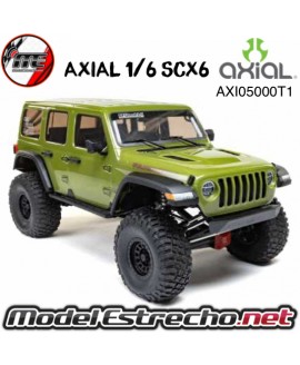 AXIAL CRAWLER SCX6 JEEP JLU WRANGLE 4WD ESCALA 1/6 RER VERDE

Ref: AXI05000T1