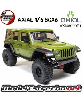AXIAL CRAWLER SCX6 JEEP JLU WRANGLE 4WD ESCALA 1/6 RER VERDE

Ref: AXI05000T1