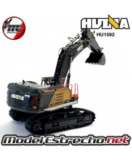 EXCAVADORA HUINA 1592 1/14 MODELO VOLVO SEMI METALICA 2,4Ghz

Ref: HU1592