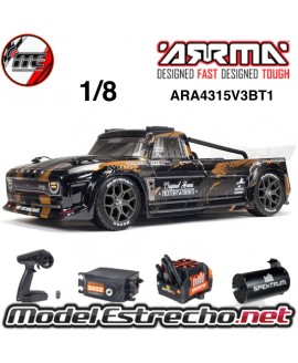 ARRMA INFRACTION 1/8 BRUSHLESS 3S ALL-ROAD TRUCK  4WD RTR

Ref: ARA4315V3T1