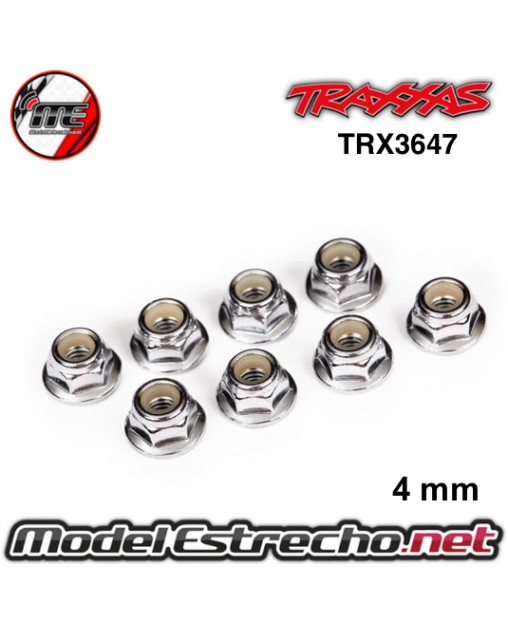TUERCAS CON FFRENO 4mm TRAXXAS

 Ref: TRX3647