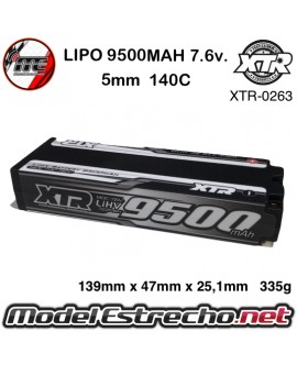 BATERIA LIPO XTR 9500Mha 7.6HV 5mm 140C

Ref: XTR-0263