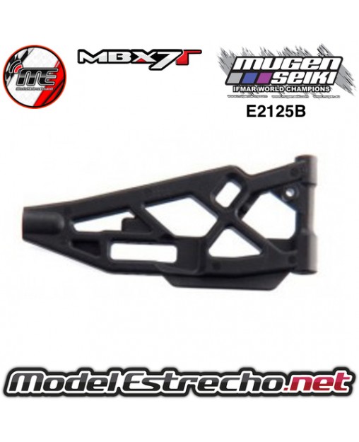 TRAPECIO INFERIOR DEL. MUGEN MBX7TR TRUGGY

Ref: E2125B