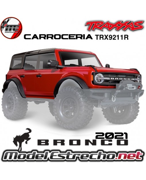 CARROCERIA FORD BRONCO 2021 ROJO