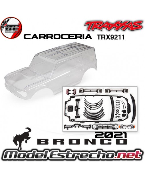 CARROCERIA FORD BRONCO 2021 TRANSPARENTE

Ref: TRX9211