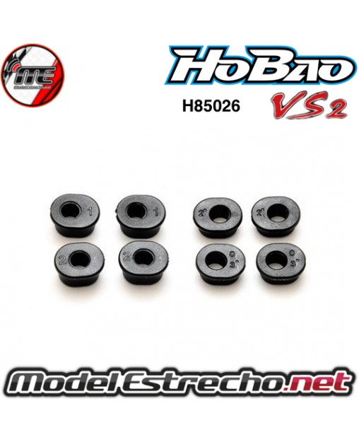 CASQUILLOS CONVERGENCIA AJUSTABLES HYPER VS HOBAO NITRO Y ECO